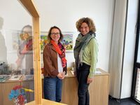 Schwangerschaftsberaterinnen Nadine Richter links und Ingrid Nagel rechts